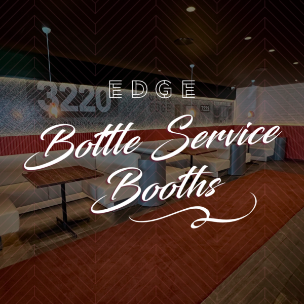 Bottle Service Booth Packages Edge Geelong
